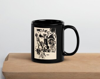 Protest Mug with Quote "No One is Free When Others are Oppressed"