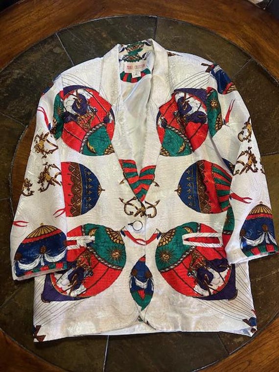 Vintage 1980's Private Collection blazer with air balloons size medium(generous)