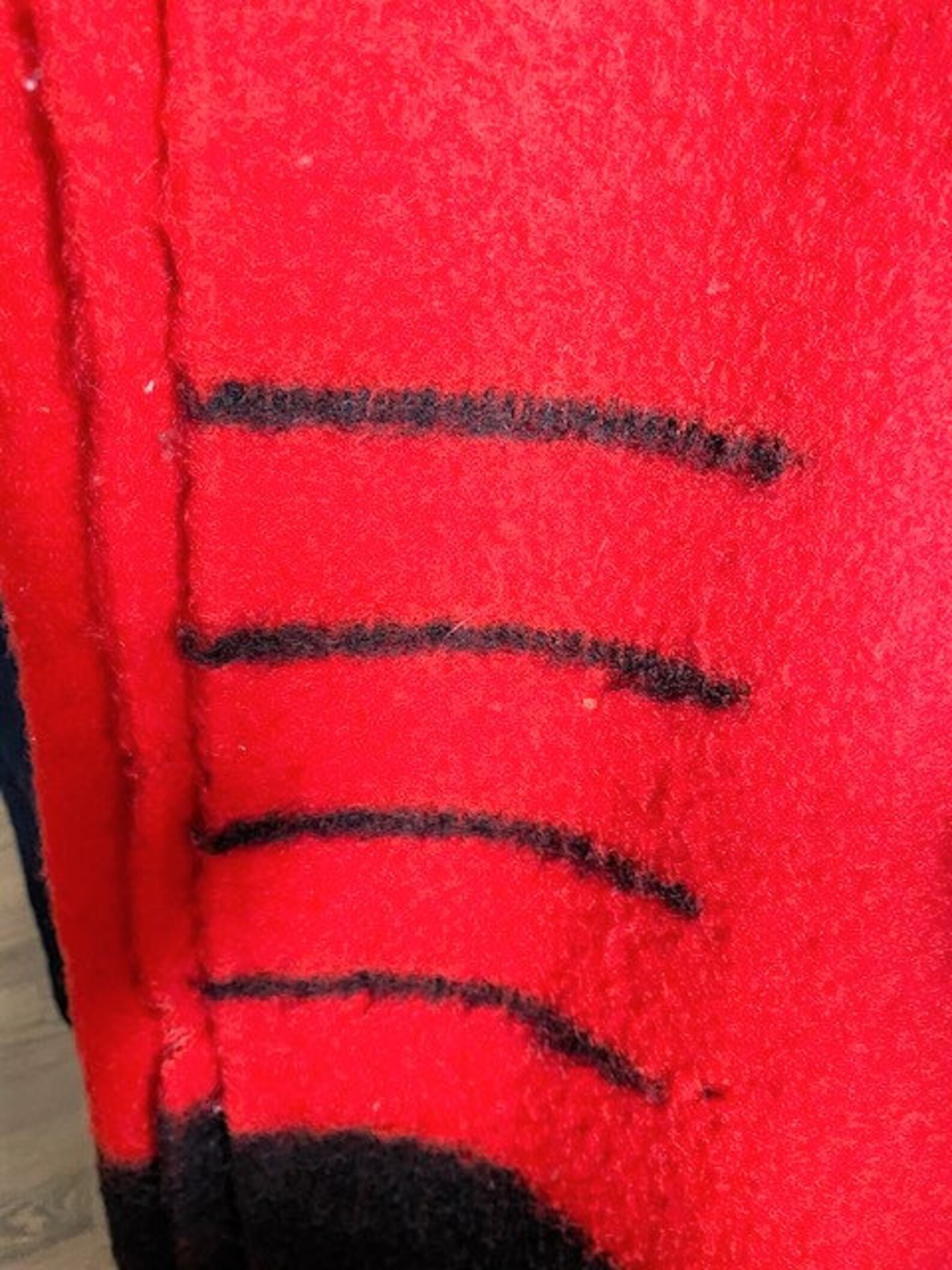 Iconic Hudson Bay Blanket Red 88 X 70 Good Condition Point Etsy