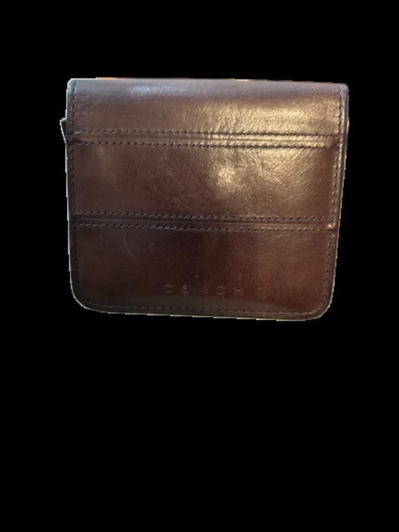 Vintage Mens Coach wallet bifold brown