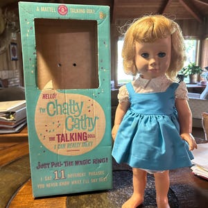 Vintage Chatty Cathy Mattel incl. originele doos 1961