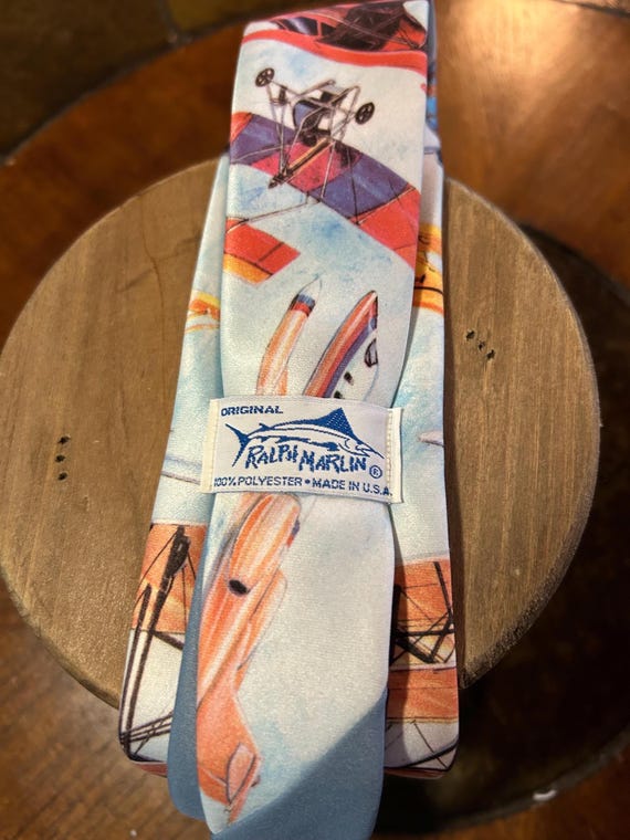Men's tie original Ralph Marlin! Thanks for looking and see shop for lots of other cool ties!