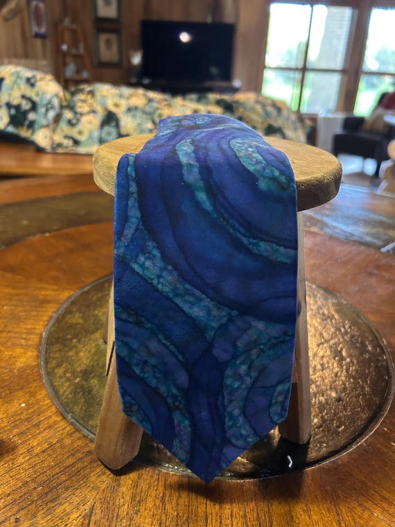 Mens tie Jandel Zombel-Handpainted/Signed