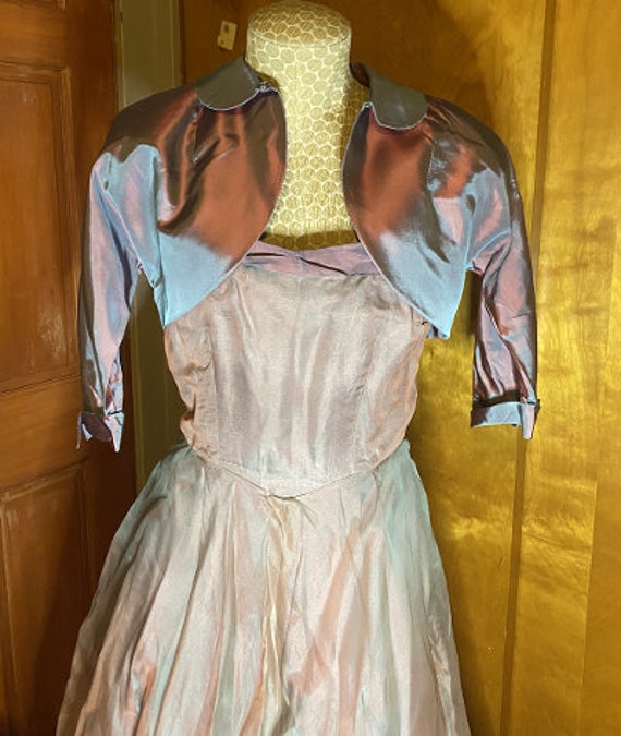 Vintage dress handmade 3 pieces beautiful