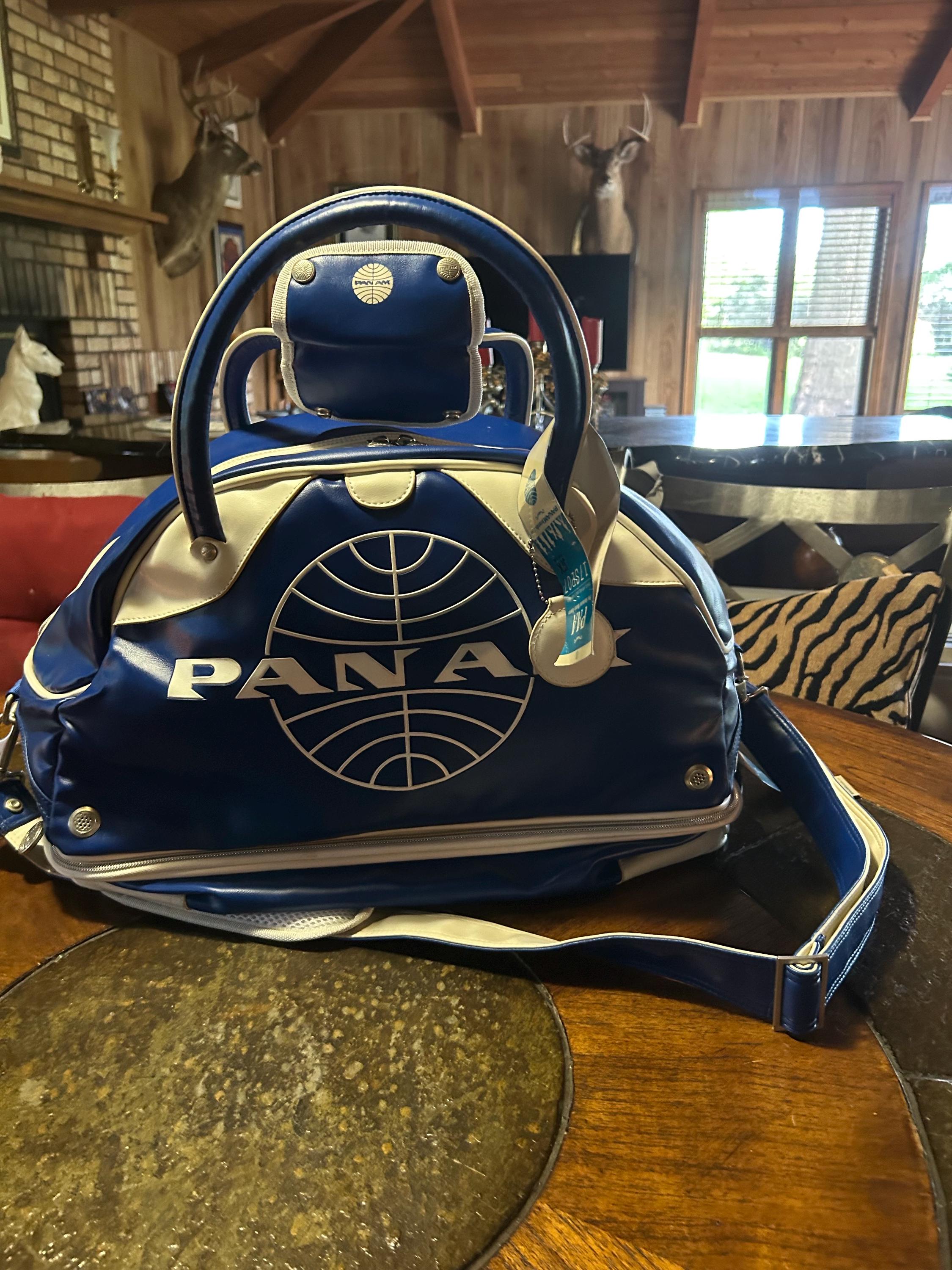 Pan Am Bag Vintage - Etsy