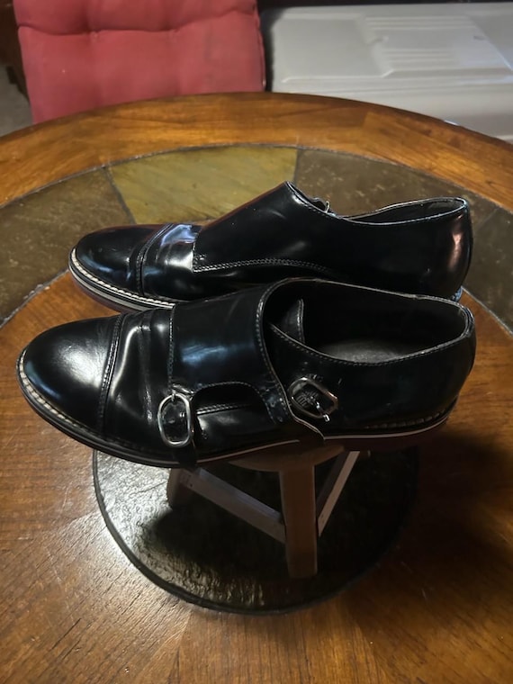 Mens Black Loafers Attilio Giusti Leombruni madein Italy mens size 40