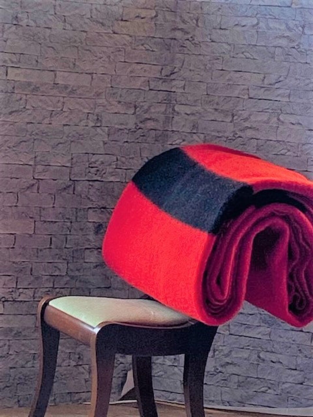 Red hudson bay blanket sale
