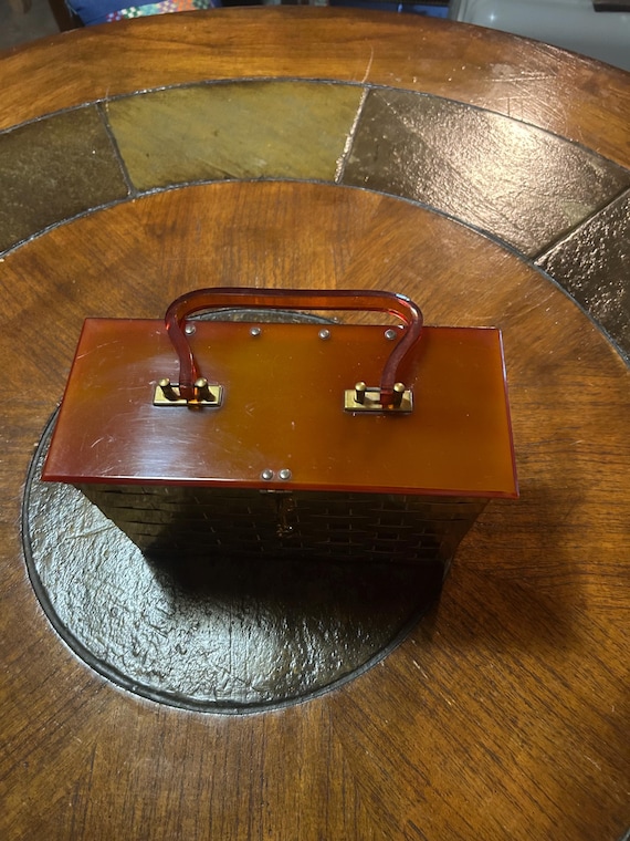 Vintage 1950's metal purse Dorset Rex