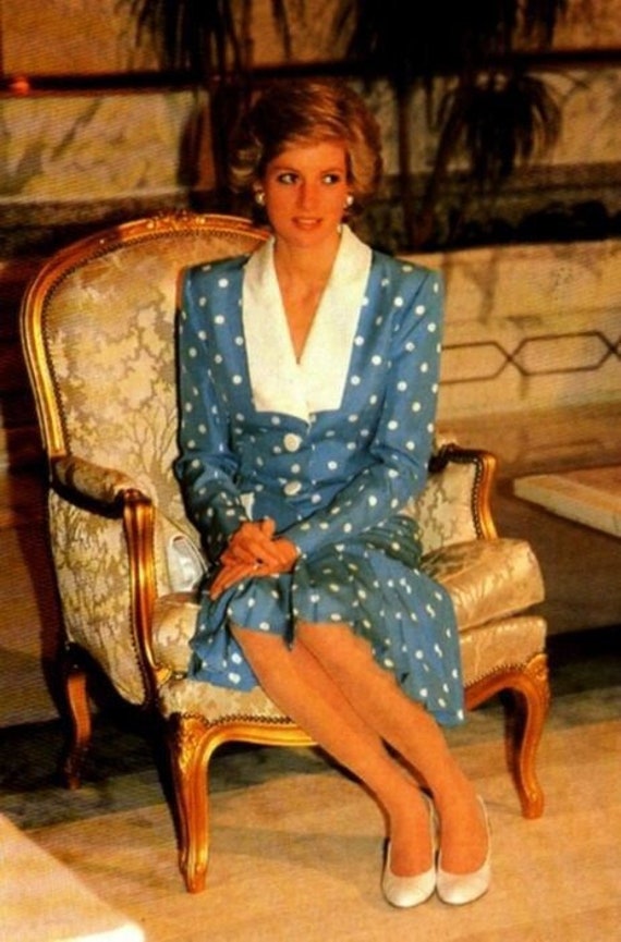 Iconic Polka Dot dress PRINCESS DIANA