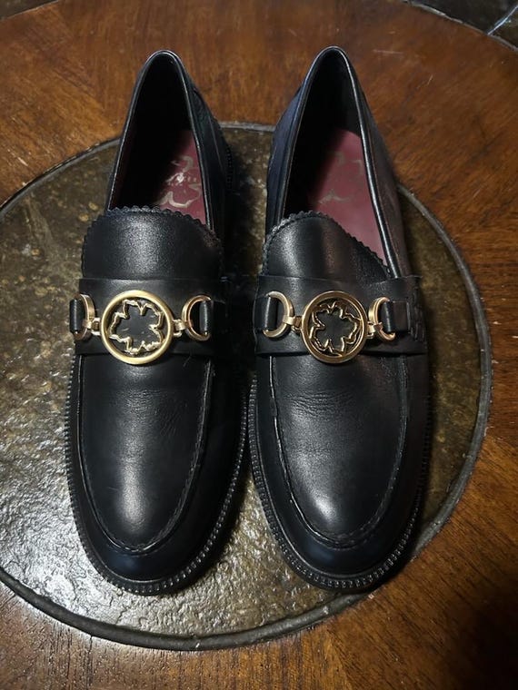 Womans ted baker size 39 black loafers