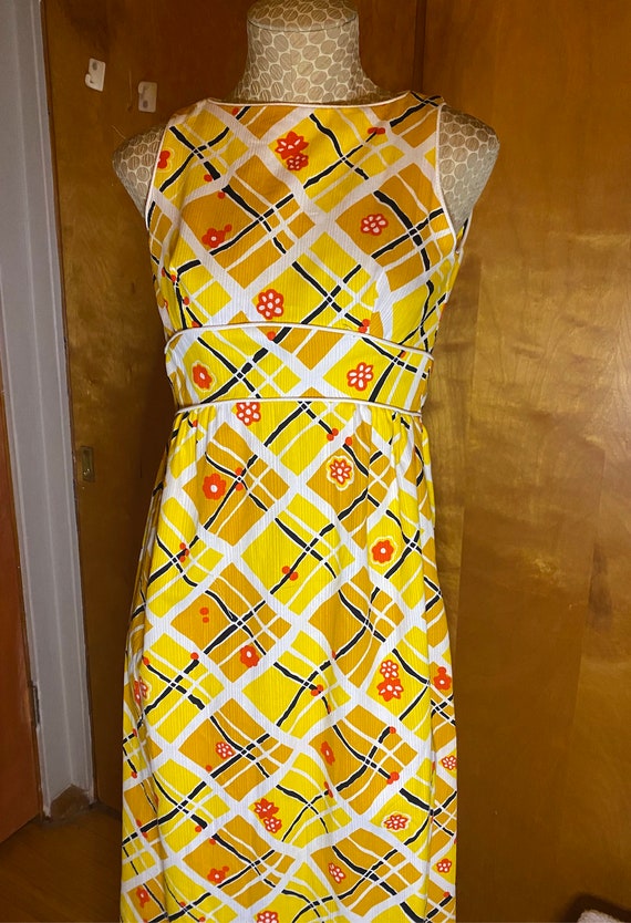 Vintage Patty Woodard of California 1960's mod bright… - Gem