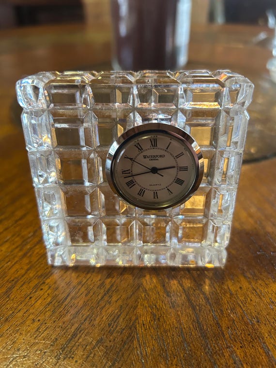 Vintage Waterford Crystal Clock