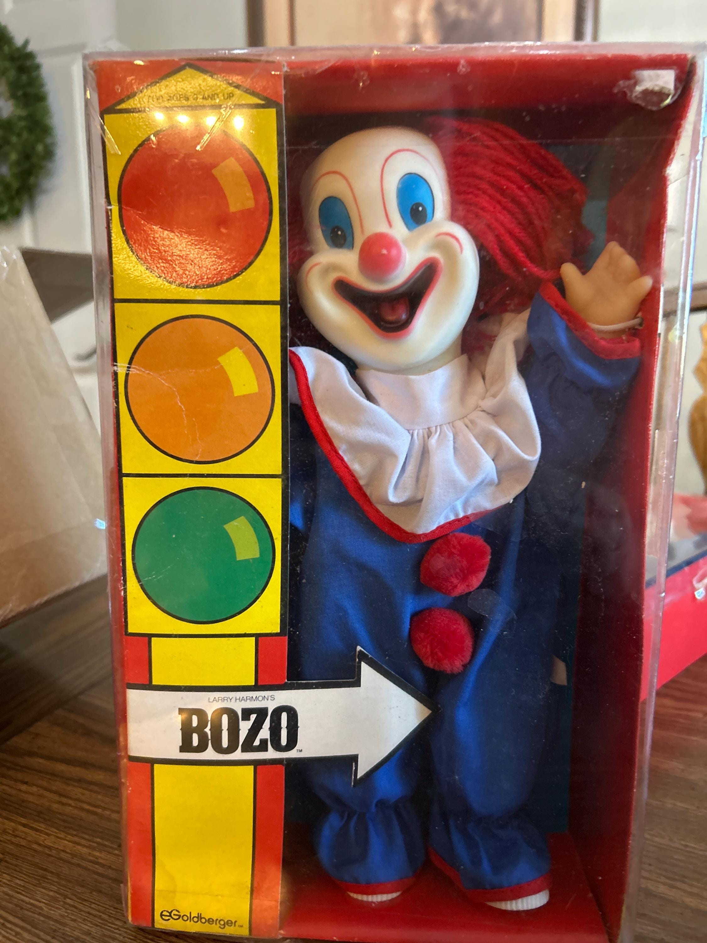 Stuffed Bozo Clown - Etsy