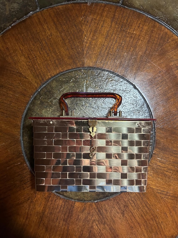 Vintage 1950's metal purse Dorset Rex