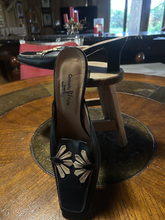 Womans mules made in Italy size 37/ 7.5