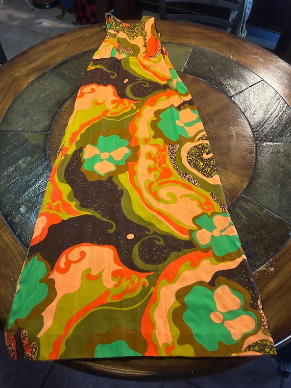 Vintage groovy Fumi's originals Honolulu, Hawaii great colors size 4