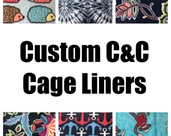 Absorbent C&C Cage Liners for Guinea Pigs, Hedgehogs, Rabbits, Ferrets, Rat, and Small Animals