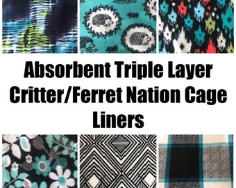 Custom Triple Layer (Absorbent) Midwest CN/FN Cage Liners