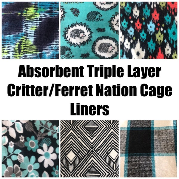 Custom Triple Layer (Absorbent) Midwest CN/FN Cage Liners