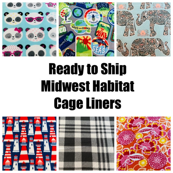 Ready to Ship Midwest Guinea Habitat Cage liners