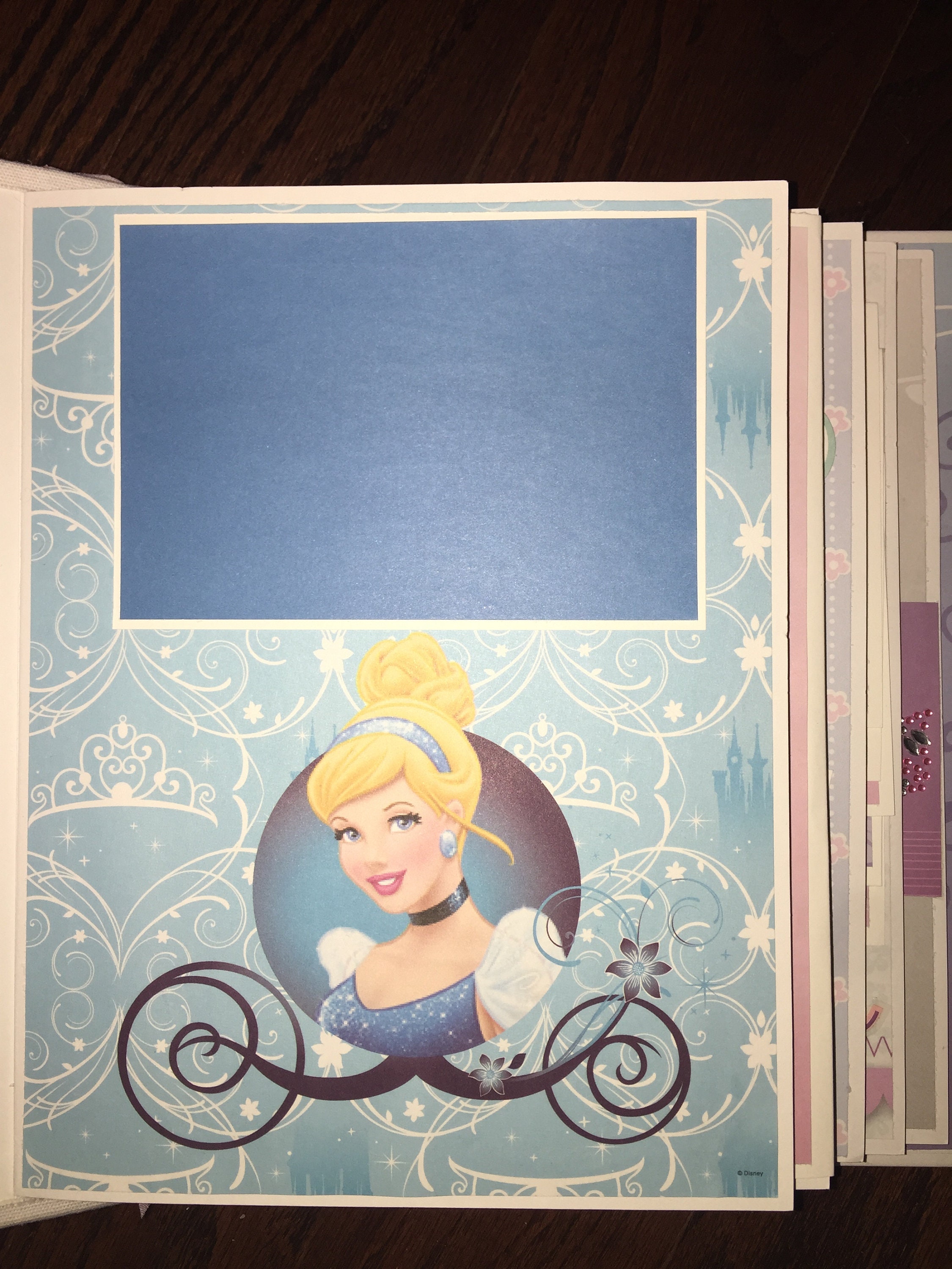 Disney Scrapbook, Photo Album, Disney Mini Album, Disney Scrapbook Album,  Handmade Vacation Scrapbook, Album, Disney 