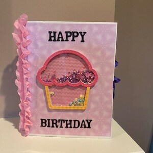 Birthday Scrapbook, Birthday Album, Premade Album, Handmade Album, Birthday Gift, Scrapbook, Birthday Gift Idea, Scrapbook Mini Album