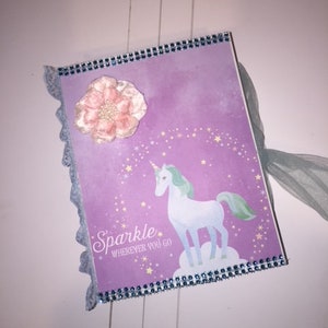 Birthday Scrapbook Album, Handmade Album, Premade Album, Scrapbook Album,Birthday Gift For Her, Memory Book,Mini Scrapbook, Birthday