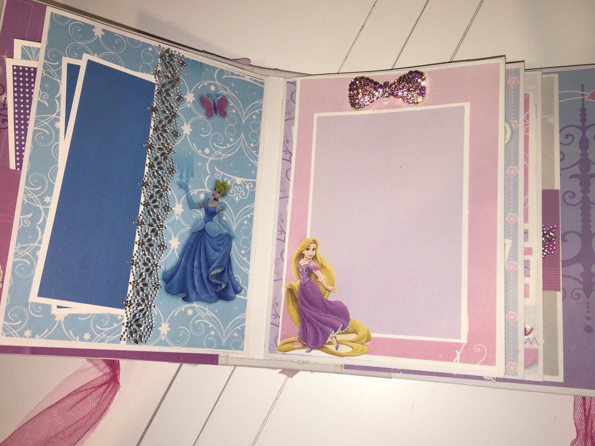 Disney Scrapbook, Photo Album, Disney Mini Album, Disney Scrapbook