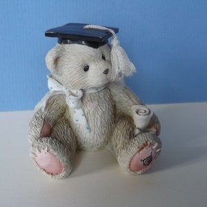 Cherished Teddies GRADUATION JUNGE TEDDY, "The Best is Yet to Come", 5,5 cm hoch, Abschlussgeschenk, Enesco Figur