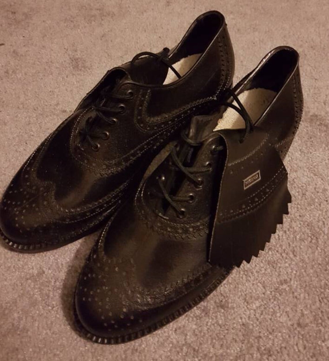 Phoenix vintage golf shoes for men UK 7 made in England with Etsy