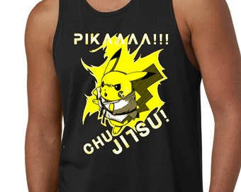 PikAAAA Chu-Jitsu Jiu Jitsu Tank