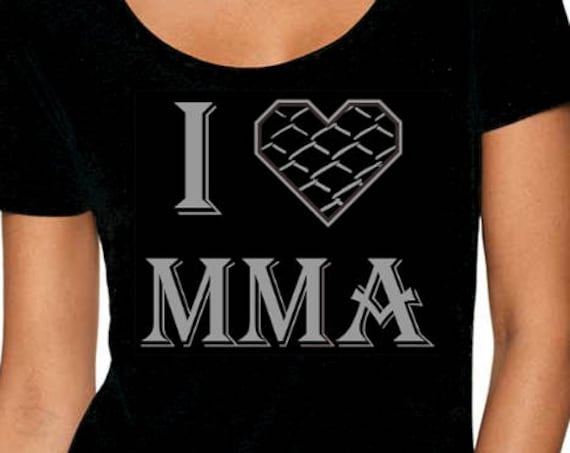 I Heart MMA Female Tee