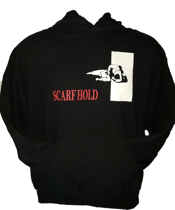 Scarf Hold Jiu Jitsu Hoodie