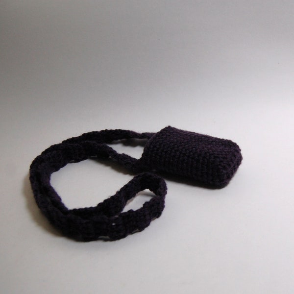 Vape box mod Cozy in Purple - Crochet vape lanyard - yarn mod holder