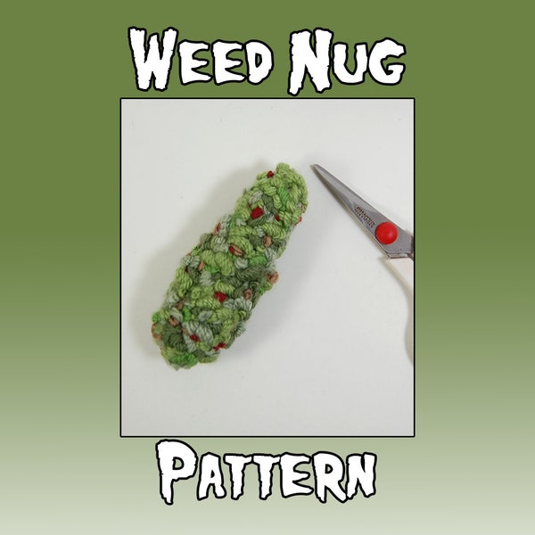 Crocheted Weed Nug Etsy