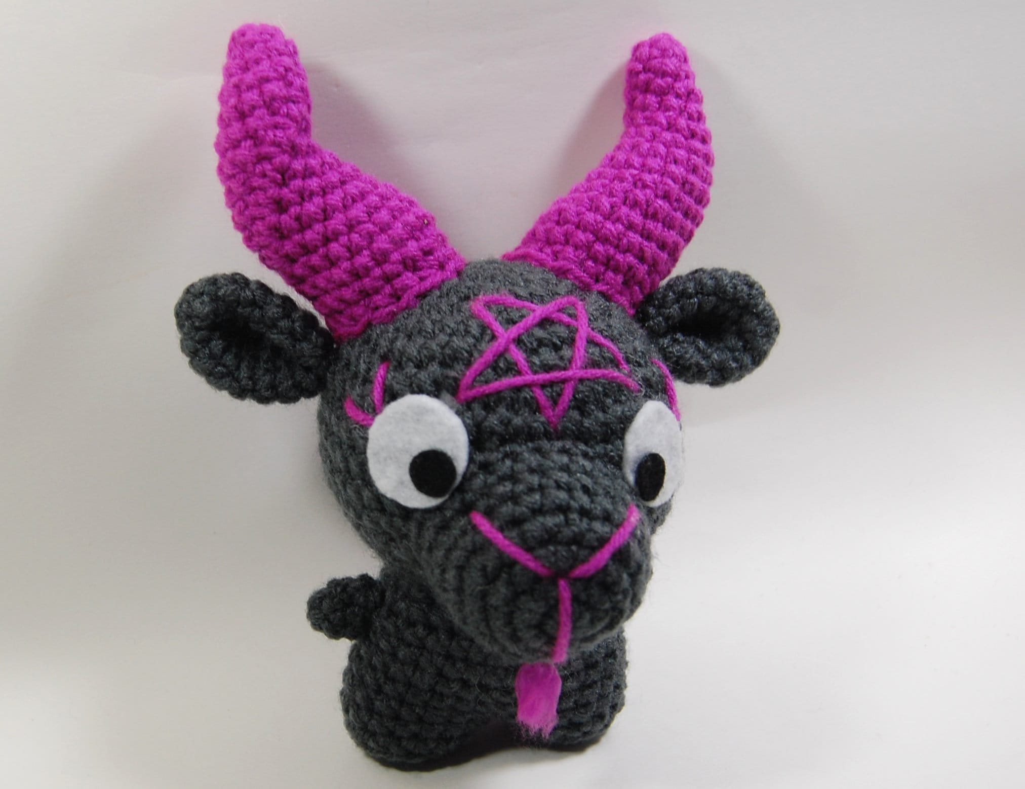 Baby Baphomet Crochet Pattern Amigurumi Baby Baphomet PDF Etsy 日本