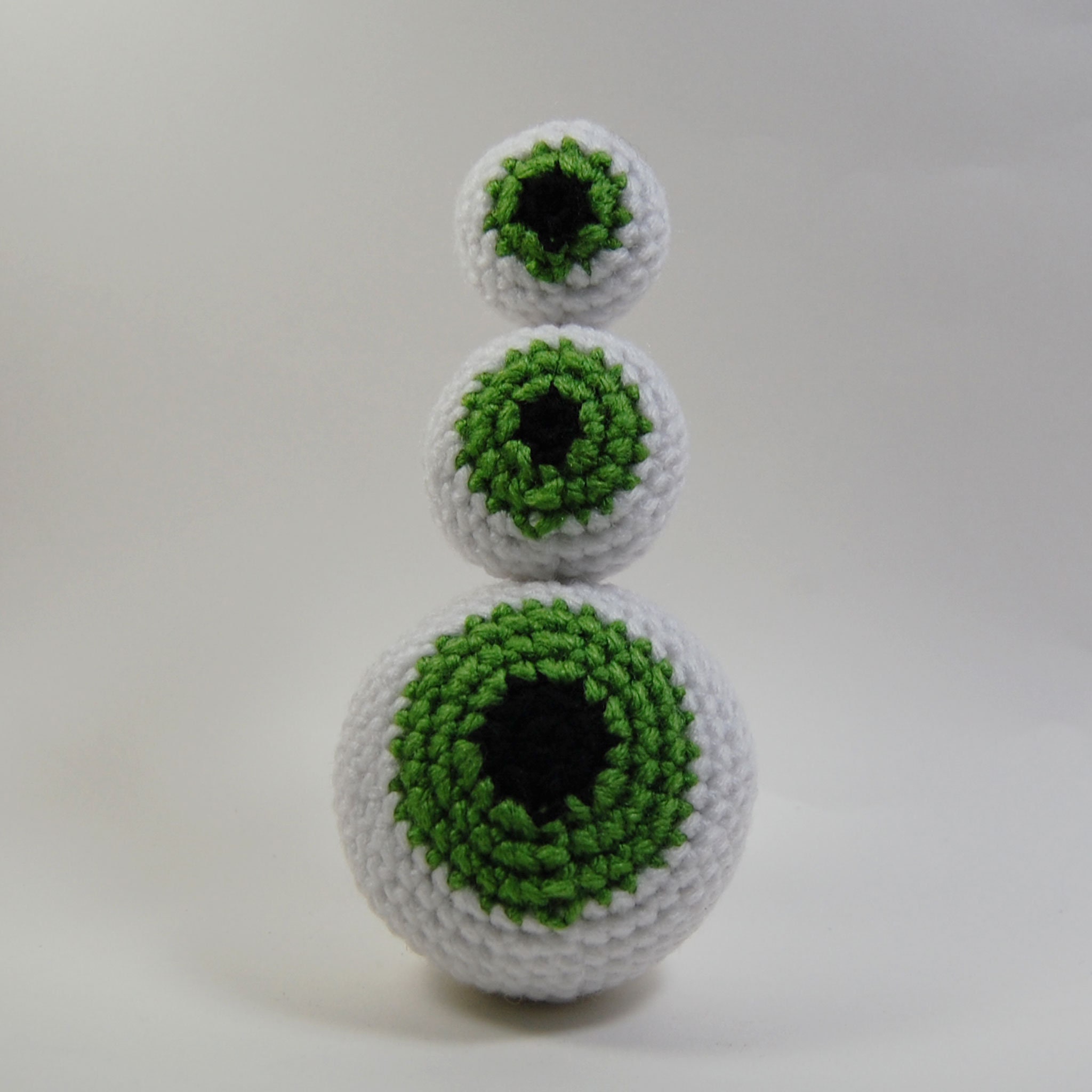 Eyeballs Crochet Pattern in 3 Sizes Amigurumi Eyes 3 Sizes - Etsy