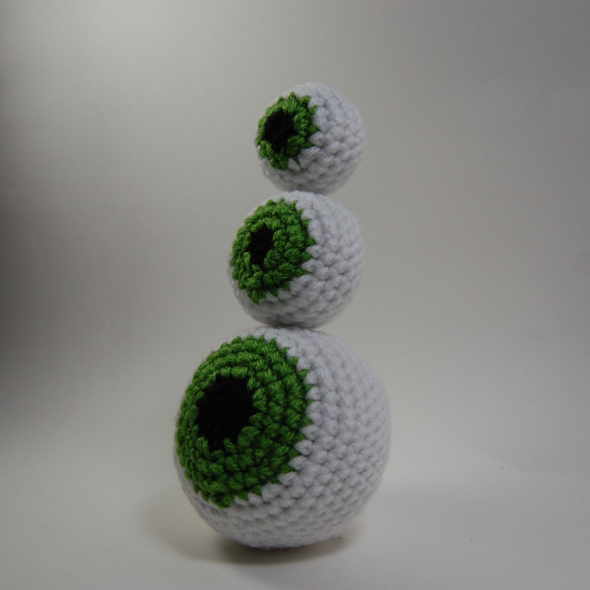 Eyeballs Crochet Pattern in 3 Sizes Amigurumi Eyes 3 Sizes - Etsy