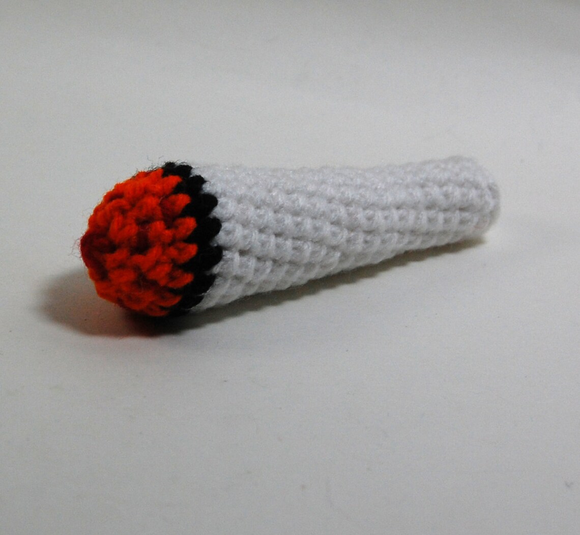 Catnip Joint Pattern Crochet PDF Weed Blunt Amigurumi Etsy