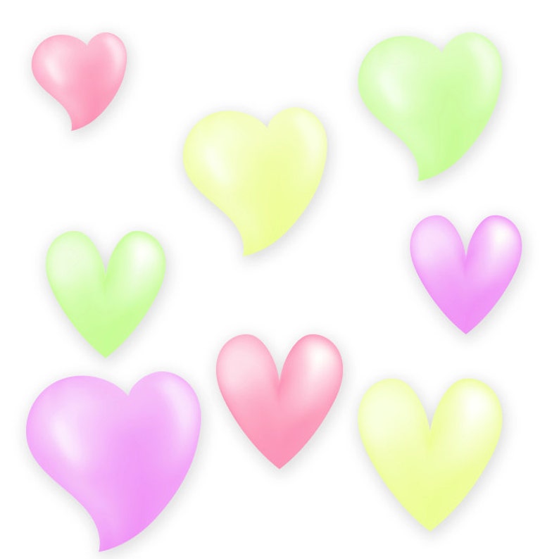Heart Clip Art Commercial Use Digital paper Heart love Wedding PNG Digital Scrapbooking Sale Heart Clipart Valentine Clip Art
