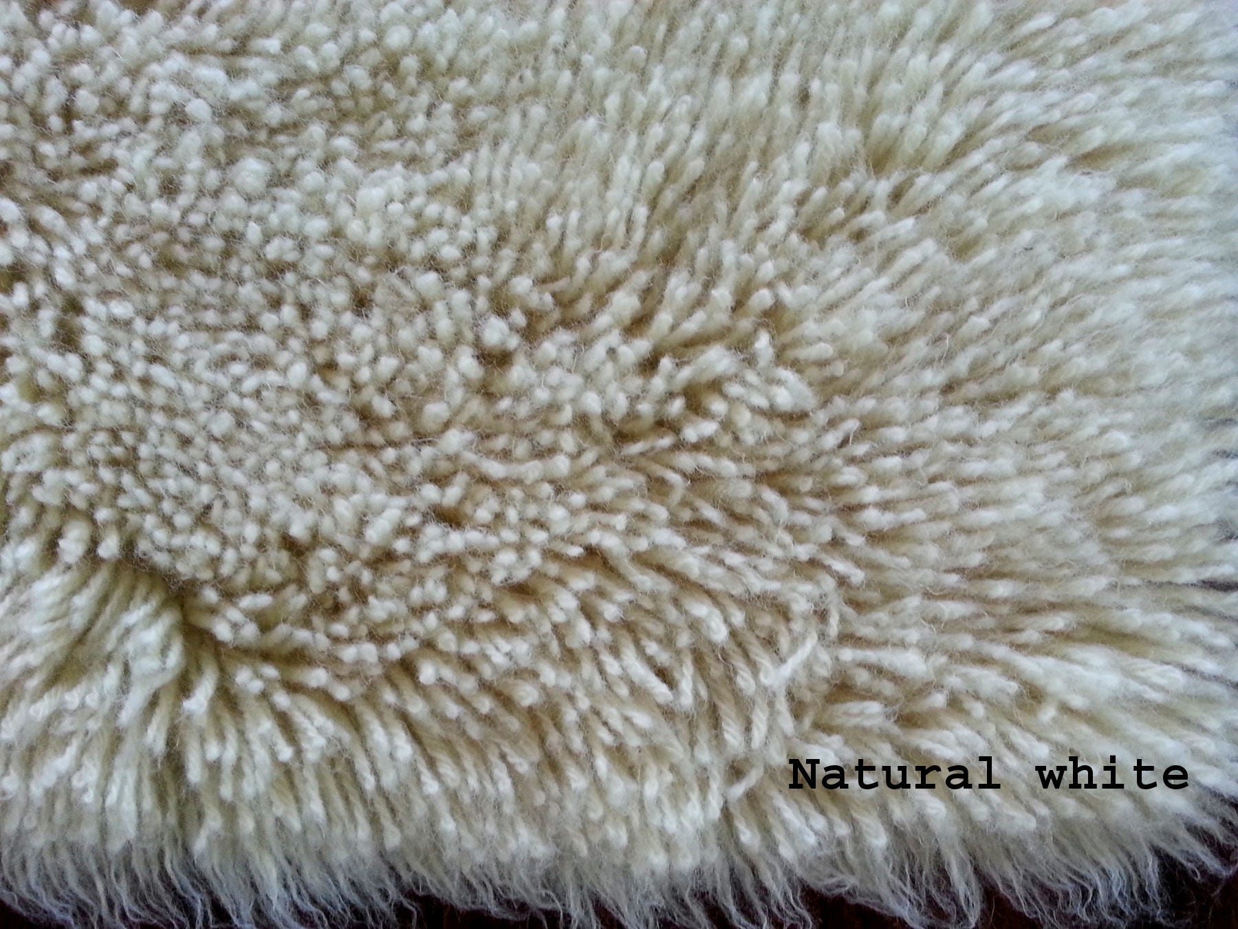 Super Thick 4x6 Low Profile Flokati Rug All the Thickness Etsy