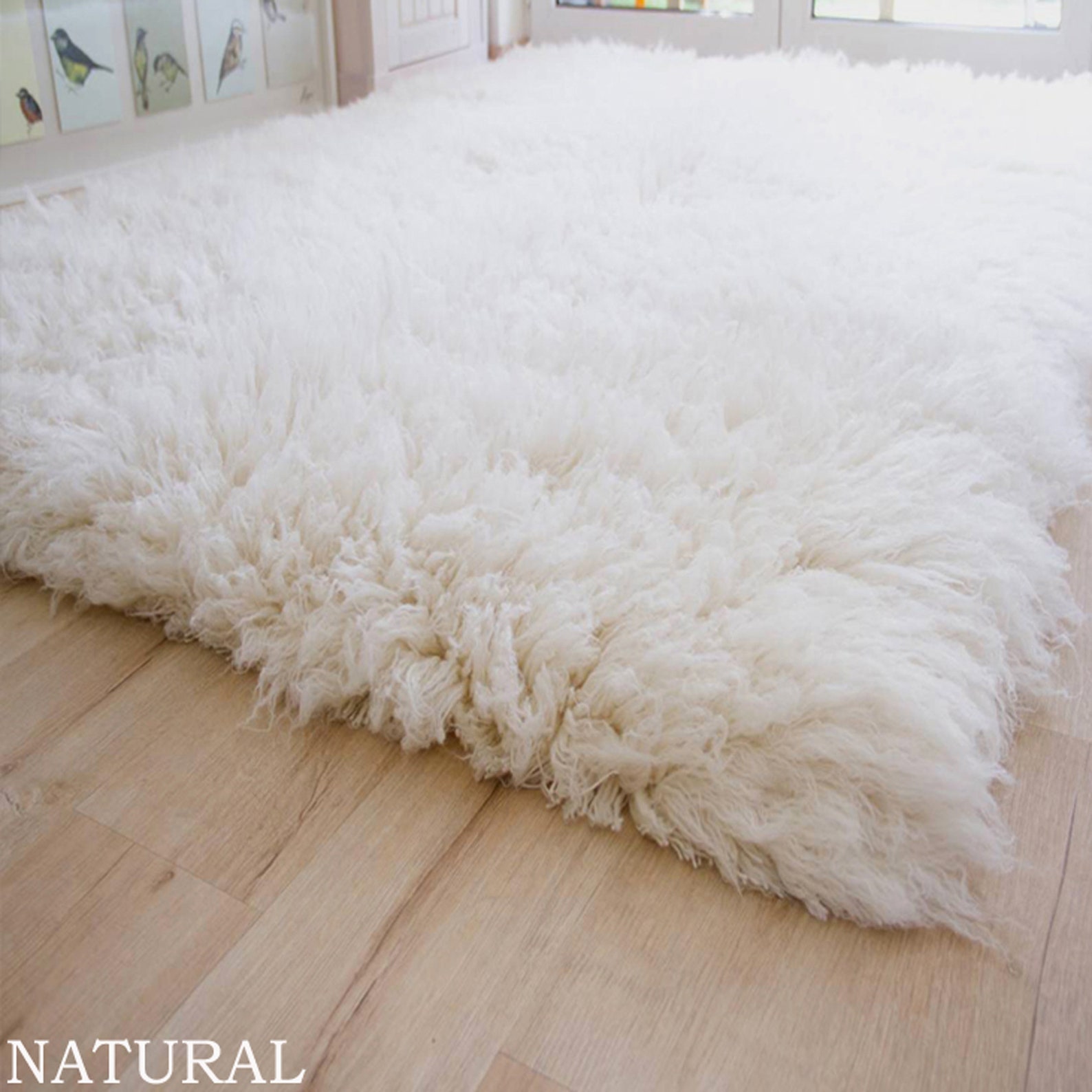 The Thickest Flokati Rug Made Ultraplush 4.5 Wool Etsy