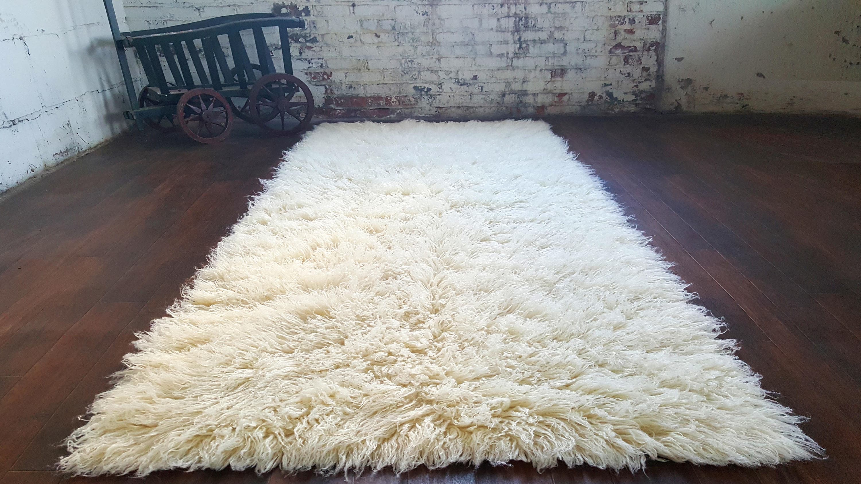 Floor & Rugs Premium 3 wool pile Great color Beautiful 5' x 7' Retro