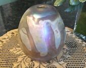 Rare 6 quot Signed Quintin Lake 1981 1 12 (one of only 12 made ) Vintage Art Glass Signed