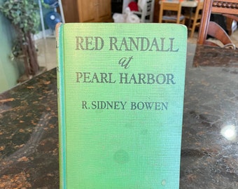 Red Randall at Pearl Harbor (#1 in series) - First Edition ~ 1944- Hardcover!!  RARE