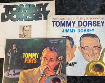 SWING Music Tommy Dorsey:  1. Tommy Plays LPm 1569~  2. BEST of Tommy Dorsey MCA2-4074 ~ 3.   Tommy and Jimmy Dorsey CL 1240