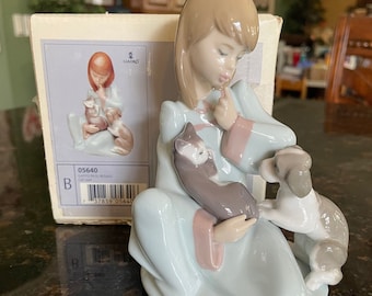 lladro cat nap