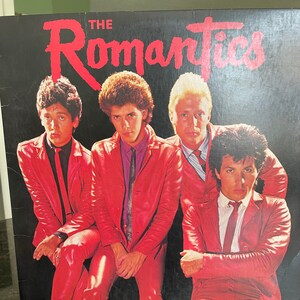 Vintage The Romantics ~ Self Titled Album ~ 1980 ~ LP 36273