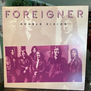 Vintage Foreigner Double Vision - Atlantic SD19999 Vinyl Record LP ~ 1978