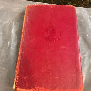 The PRINCE and the PAUPER Mark Twain ~ Limp Leather Cover ~ Harper & Brothers 1909